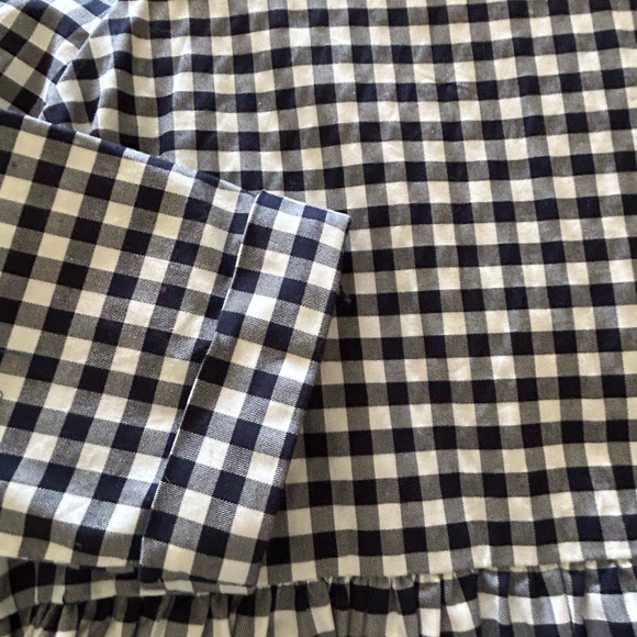 Victoria Beckham gingham peplum top - Picture 7 of 12